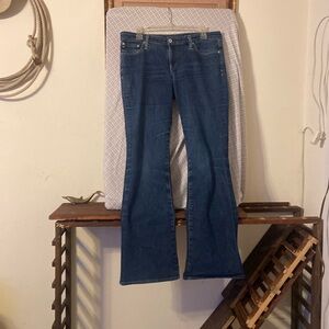 Blue Jean bellbottoms